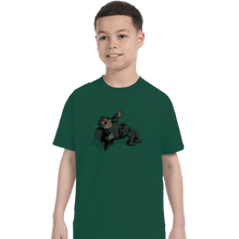 Load image into Gallery viewer, Shirts T-Shirts, Youth / Small / Forest Hermes Limbo
