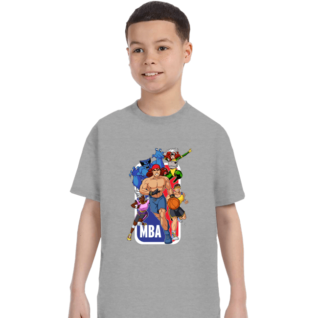 Daily_Deal_Shirts T-Shirts, Youth / XS / Sports Grey MBA 97