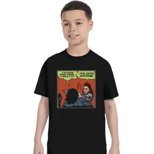Shirts T-Shirts, Youth / XL / Black I Do Know Some Things
