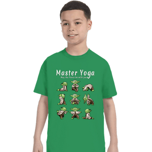 Daily_Deal_Shirts T-Shirts, Youth / XS / Irish Green Master Yoga