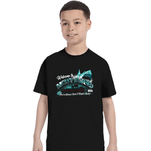 Shirts T-Shirts, Youth / XS / Black Welcome To Amity Island