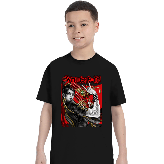 Daily_Deal_Shirts T-Shirts, Youth / XS / Black Witch Can Do It!