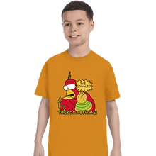 Load image into Gallery viewer, Secret_Shirts T-Shirts, Youth / XS / Gold The Goggles!
