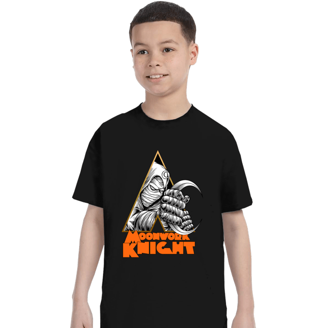 Secret_Shirts T-Shirts, Youth / XS / Black Moonwork Knight