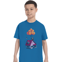 Load image into Gallery viewer, Shirts T-Shirts, Youth / XS / Sapphire Adventure Is Up There
