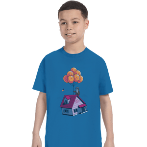 Shirts T-Shirts, Youth / XS / Sapphire Adventure Is Up There