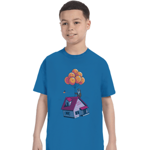 Shirts T-Shirts, Youth / XS / Sapphire Adventure Is Up There
