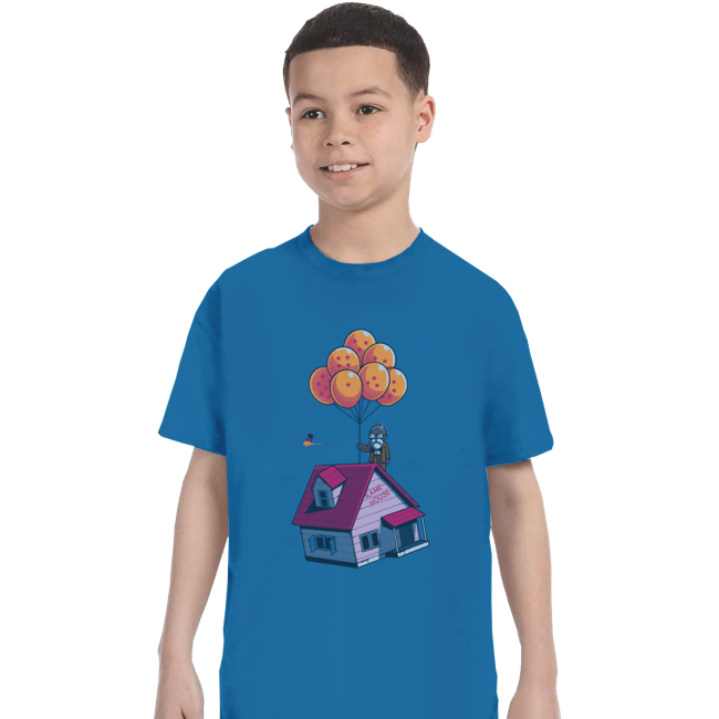 Shirts T-Shirts, Youth / XS / Sapphire Adventure Is Up There