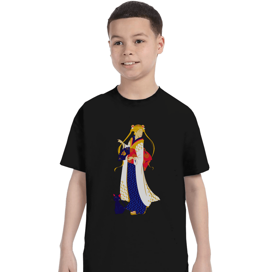 Shirts T-Shirts, Youth / XL / Black Sailor Geisha