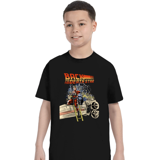Daily_Deal_Shirts T-Shirts, Youth / XS / Black Back To The Death Star