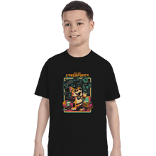 Load image into Gallery viewer, Shirts T-Shirts, Youth / XL / Black Corgypunk
