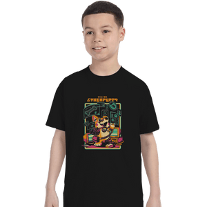 Shirts T-Shirts, Youth / XL / Black Corgypunk