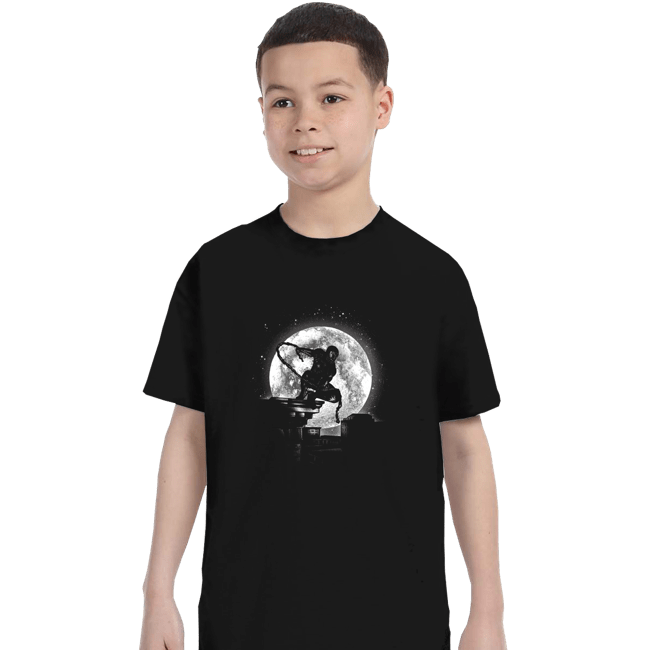 Shirts T-Shirts, Youth / XS / Black Moonlight Hero