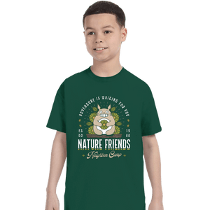 Secret_Shirts T-Shirts, Youth / XS / Forest Nature Neighbor Camp