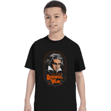 Load image into Gallery viewer, Shirts T-Shirts, Youth / XL / Black Ludwig Van
