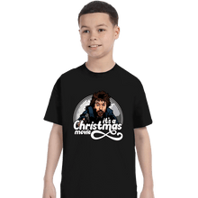 Load image into Gallery viewer, Daily_Deal_Shirts T-Shirts, Youth / XS / Black It&#39;s A Christmas Movie
