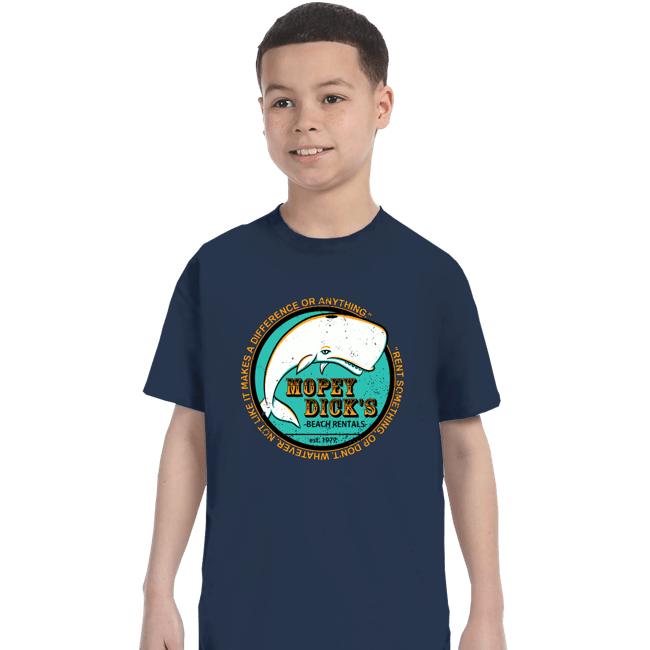 Shirts T-Shirts, Youth / XS / Navy Mopey Dick's