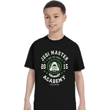 Load image into Gallery viewer, Shirts T-Shirts, Youth / XS / Black Jedi Master Academy
