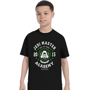 Shirts T-Shirts, Youth / XS / Black Jedi Master Academy