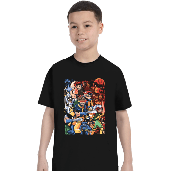 Daily_Deal_Shirts T-Shirts, Youth / XS / Black Mutant Pilgrim