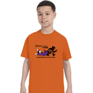 Secret_Shirts T-Shirts, Youth / XS / Orange Go  Directly To Arkham