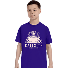 Load image into Gallery viewer, Shirts T-Shirts, Youth / XS / Violet Cait Sith
