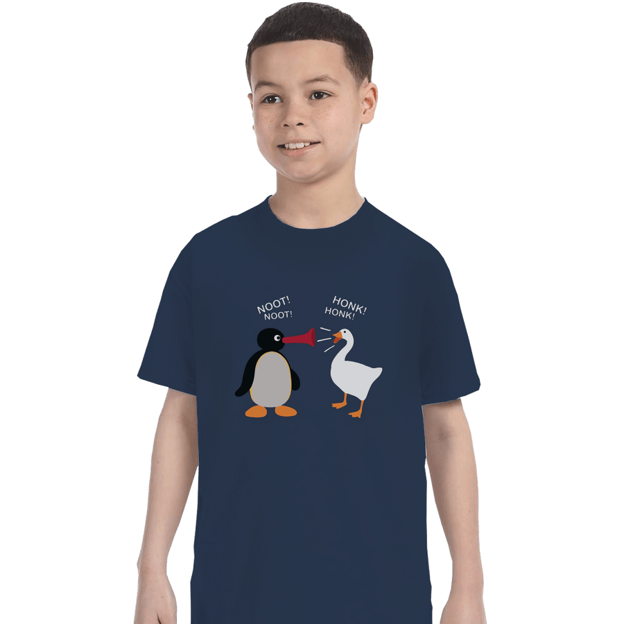 Shirts T-Shirts, Youth / XL / Navy Hoot Honk
