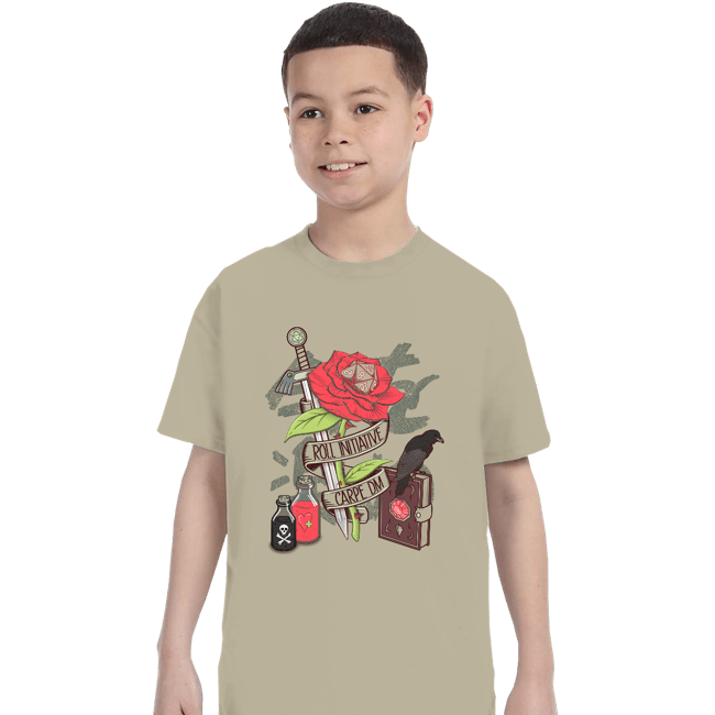 Secret_Shirts T-Shirts, Youth / XS / Sand Roll Initiative