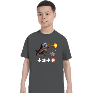 Secret_Shirts T-Shirts, Youth / XS / Charcoal Mandoken