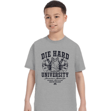 Load image into Gallery viewer, Daily_Deal_Shirts T-Shirts, Youth / XS / Sports Grey Die Hard University
