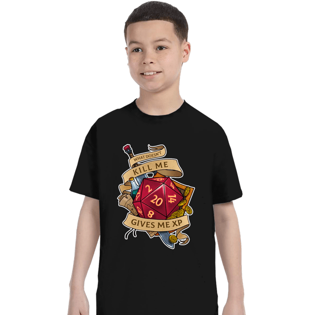 Secret_Shirts T-Shirts, Youth / XS / Black What Doesn't Kill Me