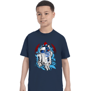 Shirts T-Shirts, Youth / XS / Navy R2 Tags