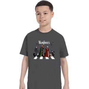 Daily_Deal_Shirts T-Shirts, Youth / XS / Charcoal The Vampires Road