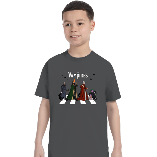 Daily_Deal_Shirts T-Shirts, Youth / XS / Charcoal The Vampires Road