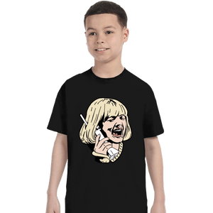 Secret_Shirts T-Shirts, Youth / XS / Black Drew Scream
