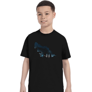 Shirts T-Shirts, Youth / XL / Black Lyanna's Feather