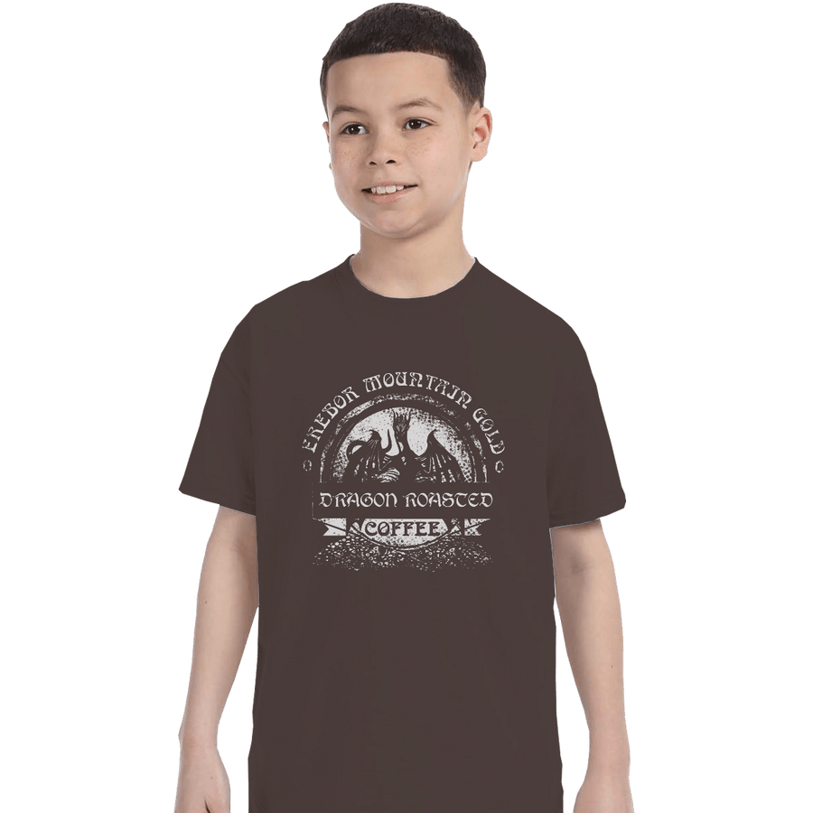 Shirts T-Shirts, Youth / XL / Dark Chocolate Erebor Coffee