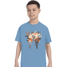 Load image into Gallery viewer, Daily_Deal_Shirts T-Shirts, Youth / XS / Powder Blue Chibi Village
