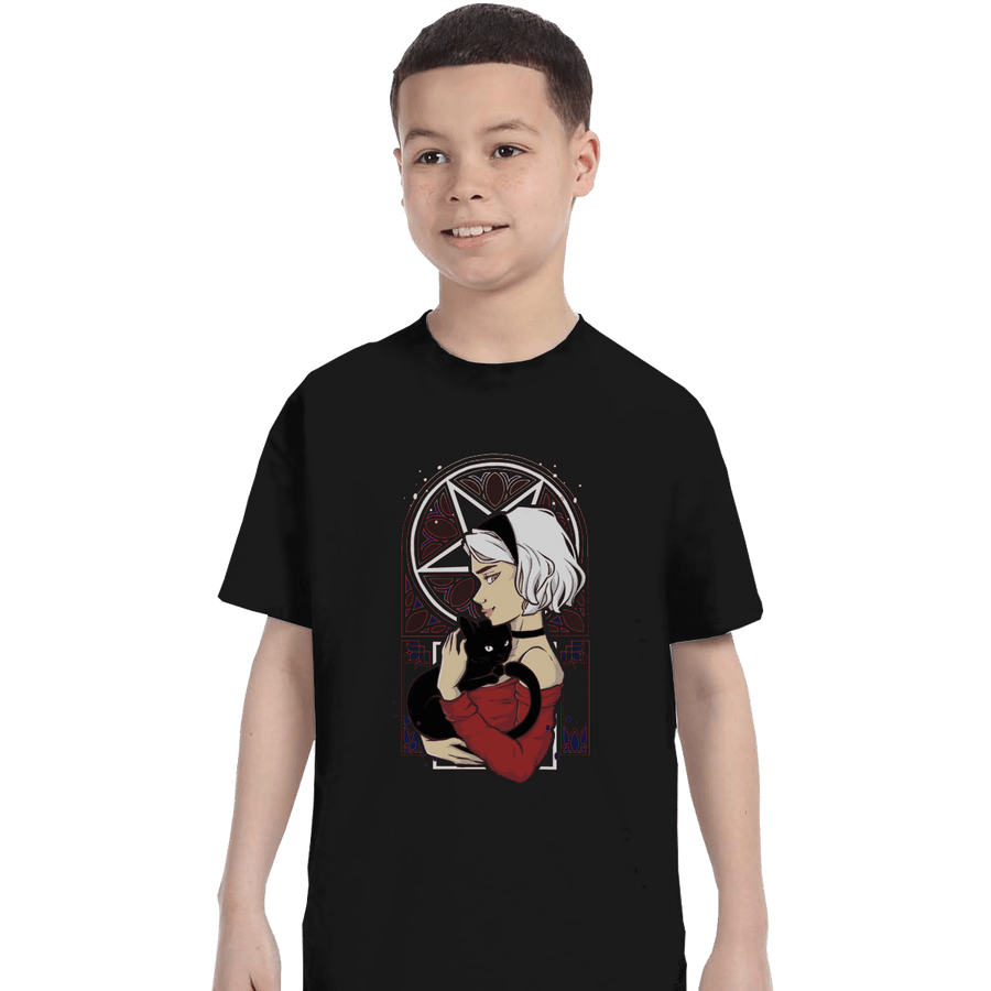 Shirts T-Shirts, Youth / XL / Black Sabrina