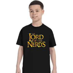 Daily_Deal_Shirts T-Shirts, Youth / XS / Black Lord Of The Nerds