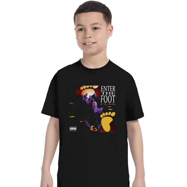 Secret_Shirts T-Shirts, Youth / XS / Black Enter The Foot