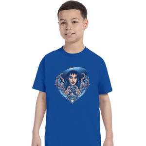Daily_Deal_Shirts T-Shirts, Youth / XS / Royal Blue The Goth Bride