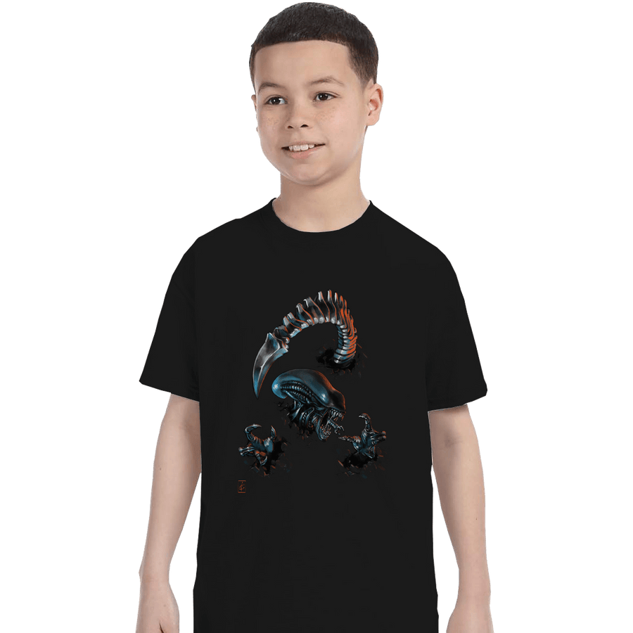 Shirts T-Shirts, Youth / XL / Black Xenobreak