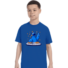 Load image into Gallery viewer, Daily_Deal_Shirts T-Shirts, Youth / XS / Royal Blue Cookie Party
