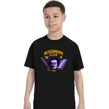 Load image into Gallery viewer, Secret_Shirts T-Shirts, Youth / XS / Black Nevermore Club
