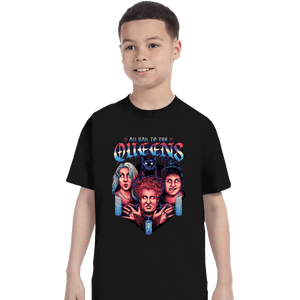 Daily_Deal_Shirts T-Shirts, Youth / XS / Black Queens Of Halloween