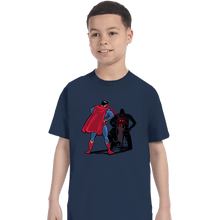 Load image into Gallery viewer, Daily_Deal_Shirts T-Shirts, Youth / XS / Navy Super Fun Game
