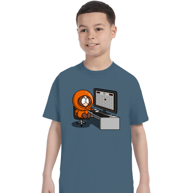 Daily_Deal_Shirts T-Shirts, Youth / XS / Indigo Blue Always Dead!