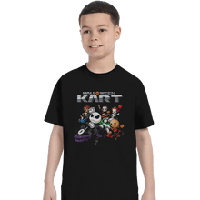 Load image into Gallery viewer, Shirts T-Shirts, Youth / XL / Black Halloween Kart
