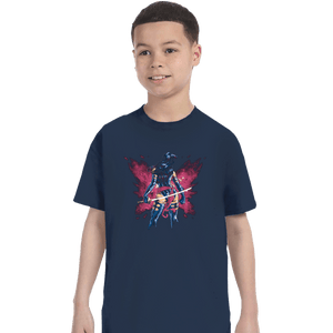 Shirts T-Shirts, Youth / XS / Navy Mental Butterfly